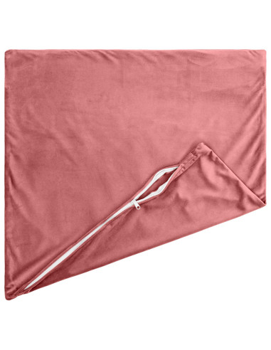 Federa 6 pcs HEERLEN Rosa 50 x 50 cm Velluto