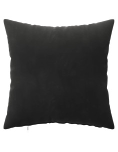 Federa 6 pcs HEERLEN Nero 50 x 50 cm Velluto 2