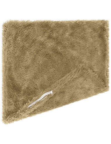 Federa 12 pcs HEERLEN Verde chiaro 50 x 50 cm Fleece PV