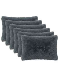 Federa 6 pcs HEERLEN Antracite 50 x 75 cm Fleece PV 2