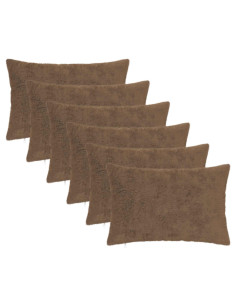 Federa 6 pz HEERLEN Marrone Chiaro 50 x 70 cm