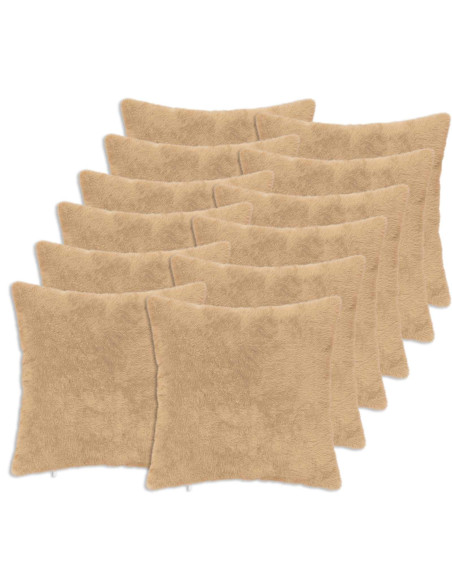 Federa 12 pz HEERLEN Crema 50 x 50 cm