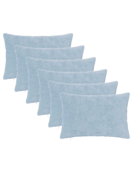 Federa 6 pz HEERLEN Azzurro 50 x 70 cm