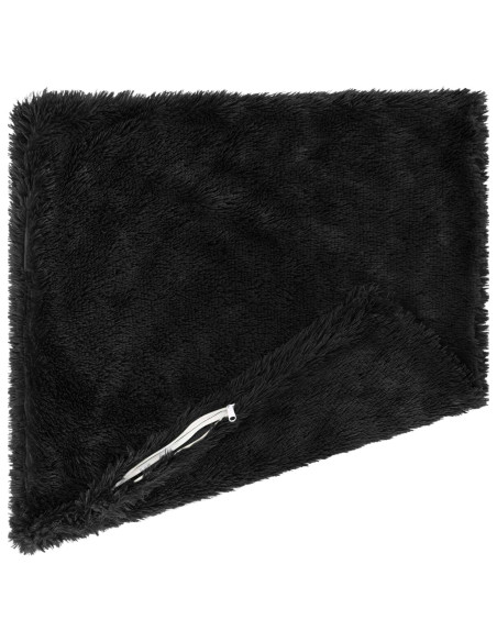 Federa 6 pcs HEERLEN Nero 50 x 50 cm Fleece PV