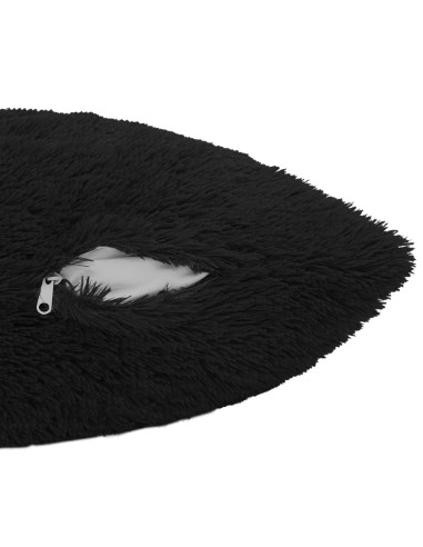 Federa 6 pcs HEERLEN Nero 50 x 50 cm Fleece PV