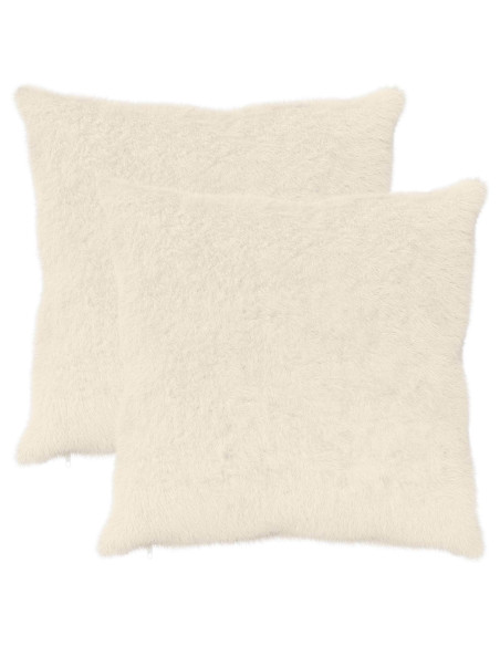 Federa 2 pz HEERLEN Bianco 65 x 65 cm