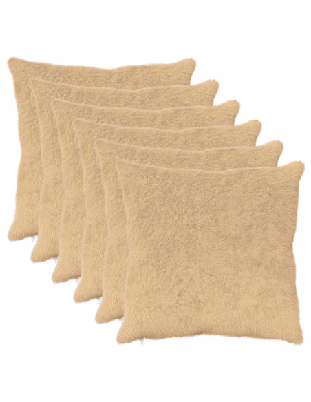Federa 6 pz HEERLEN Crema 65 x 65 cm
