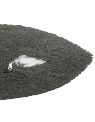 Federa 2 pcs HEERLEN Grigio Chiaro 65 x 65 cm Fleece PV