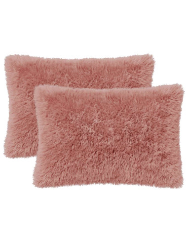Federa 2 pcs HEERLEN Rosa 50 x 75 cm Fleece PV