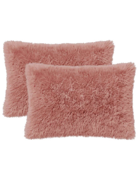 Federa 2 pcs HEERLEN Rosa 50 x 75 cm Fleece PV