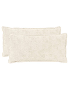 Federa 2 pz HOUTEN Bianco 40 x 80 cm