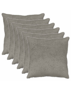 Federa 6 pz HEERLEN Grigio Chiaro 65 x 65 cm
