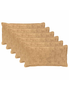 Federa 6 pz HOUTEN Tortora 40 x 80 cm