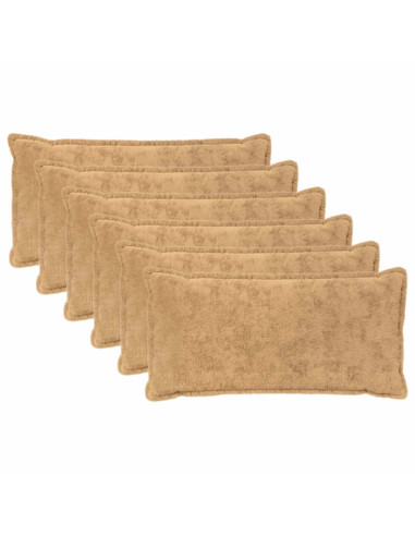 Federa 6 pz HOUTEN Tortora 40 x 80 cm