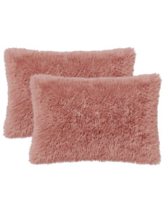 Federa 2 pcs HEERLEN Rosa 50 x 70 cm Fleece PV