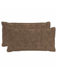 Federa 2 pz HOUTEN Marrone Chiaro 40 x 80 cm