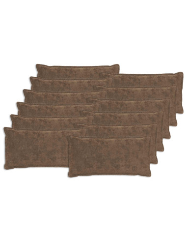 Federa 12 pz HOUTEN Marrone Chiaro 40 x 80 cm