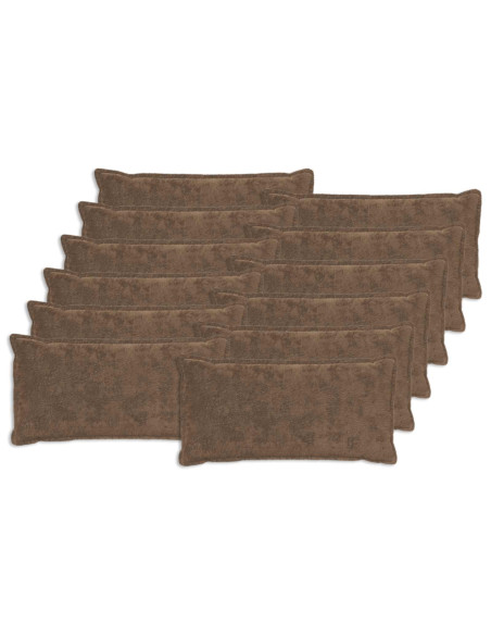 Federa 12 pz HOUTEN Marrone Chiaro 40 x 80 cm