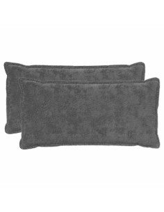 Federa 2 pz HOUTEN Grigio Scuro 40 x 80 cm