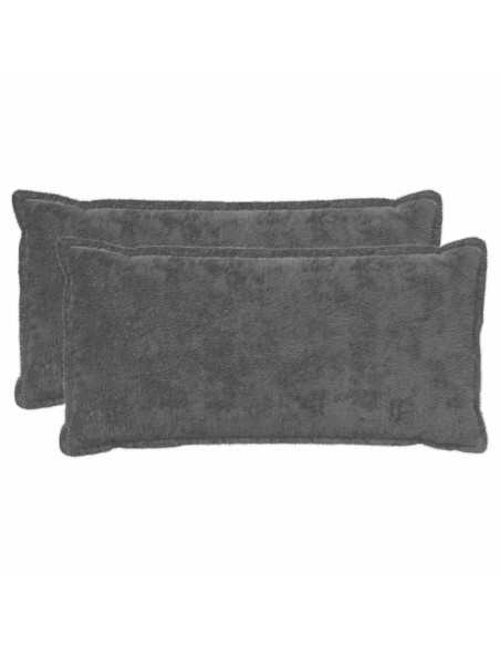 Federa 2 pz HOUTEN Grigio Scuro 40 x 80 cm