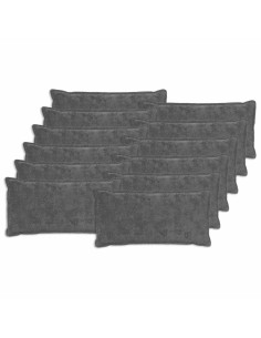 Federa 12 pz HOUTEN Grigio Scuro 40 x 80 cm
