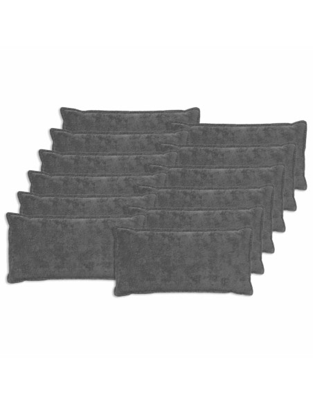 Federa 12 pz HOUTEN Grigio Scuro 40 x 80 cm