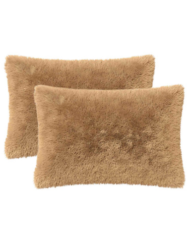 Federa 2 pcs HEERLEN Tortora 50 x 75 cm Fleece PV