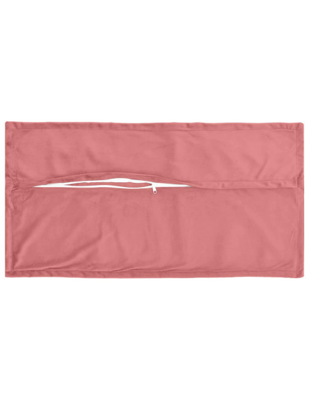 Federa 2 pcs HOUTEN Rosa 40 x 80 cm Velluto