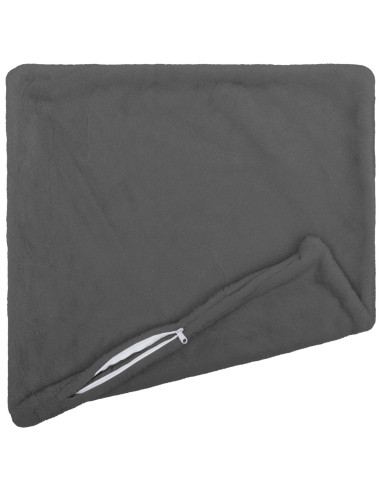 Federa 2 pz HEERLEN Grigio Scuro 55 x 55 cm