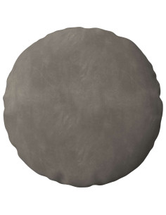 Federa 6 pcs HEERLEN Grigio Chiaro Ø 60 cm Velluto 2
