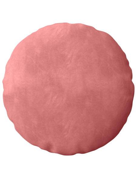 Federa 6 pcs HEERLEN Rosa Ø 60 cm Velluto