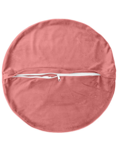 Federa 6 pcs HEERLEN Rosa Ø 60 cm Velluto