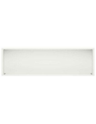 Vaso da giardino Bianco 100 x 20 x 49 cm