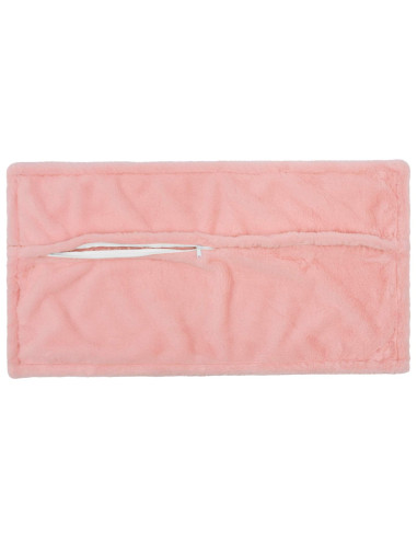 Federa 12 pz HOUTEN Rosa 40 x 80 cm Pelliccia di Coniglio Finta