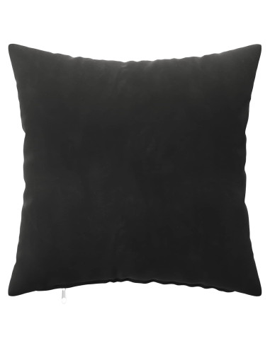 Federa 6 pcs HEERLEN Nero 40 x 40 cm Velluto