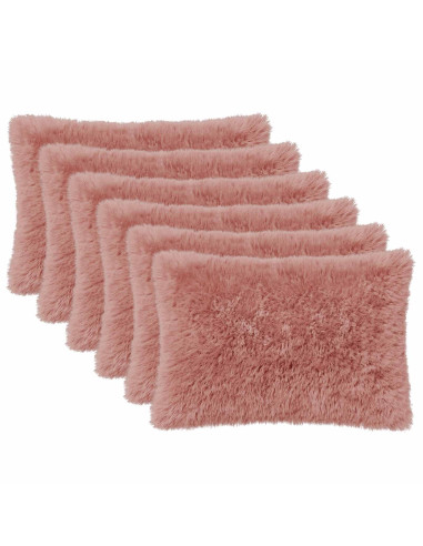 Federa 6 pcs HEERLEN Rosa 50 x 80 cm Fleece PV