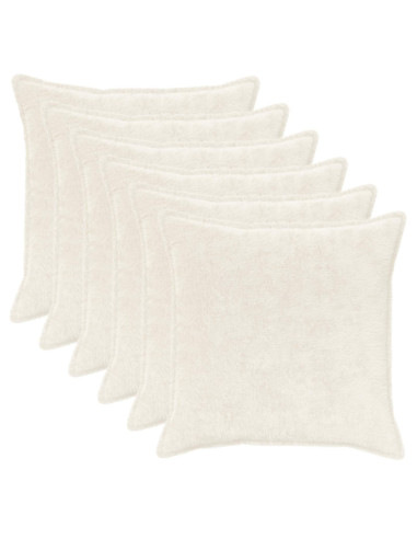 Federa 6 pz HOUTEN Bianco 65 x 65 cm