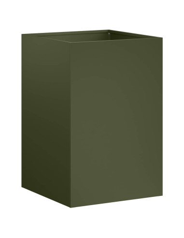 Vaso da giardino Verde Oliva 40 x 40 x 60 cm