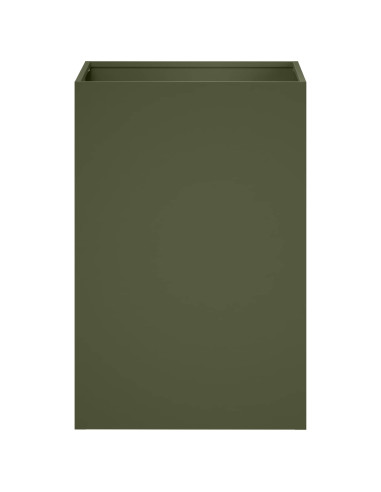 Vaso da giardino Verde Oliva 40 x 40 x 60 cm
