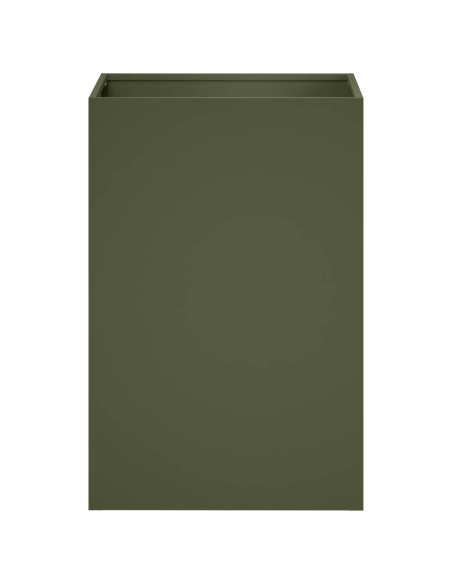 Vaso da giardino Verde Oliva 40 x 40 x 60 cm