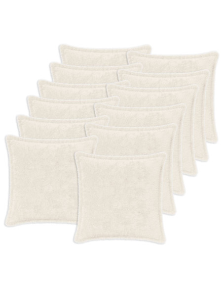 Federa 12 pz HOUTEN Bianco 40 x 40 cm