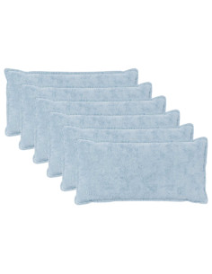 Federa 6 pz HOUTEN Azzurro 40 x 70 cm
