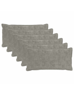 Federa 6 pz HOUTEN Grigio Chiaro 40 x 70 cm