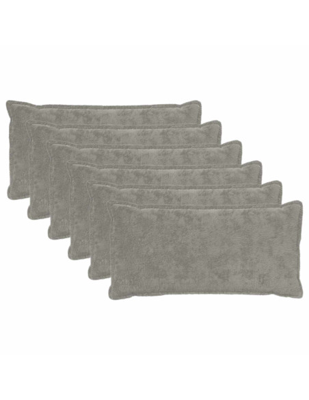 Federa 6 pz HOUTEN Grigio Chiaro 40 x 70 cm