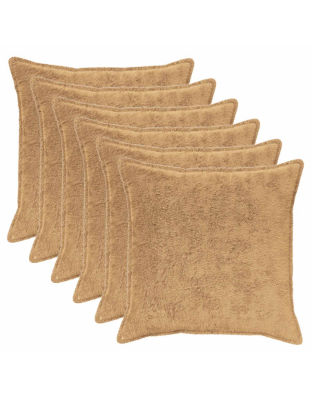 Federa 6 pz HOUTEN Tortora 60 x 60 cm