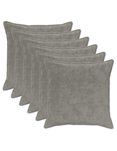 Federa 6 pz HOUTEN Grigio Chiaro 70 x 70 cm