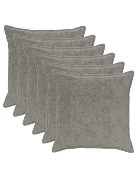 Federa 6 pz HOUTEN Grigio Chiaro 55 x 55 cm
