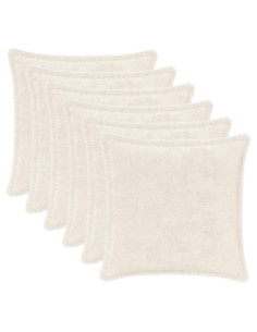 Federa 6 pz HOUTEN Bianco 40 x 40 cm