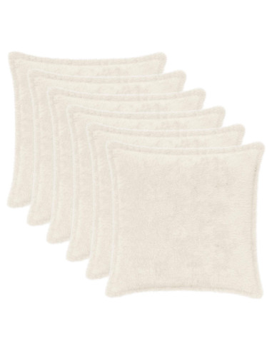 Federa 6 pz HOUTEN Bianco 40 x 40 cm