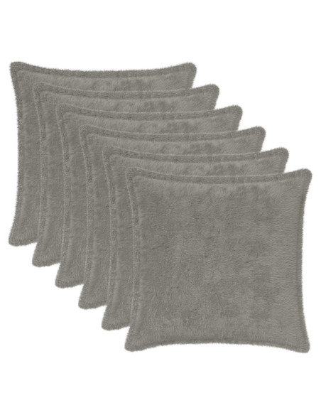 Federa 6 pz HOUTEN Grigio Chiaro 30 x 30 cm